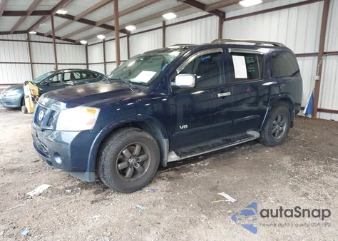 2009 Nissan Armada Se z USA, uszkodzony, nr VIN 5N1AA08DX9N608211